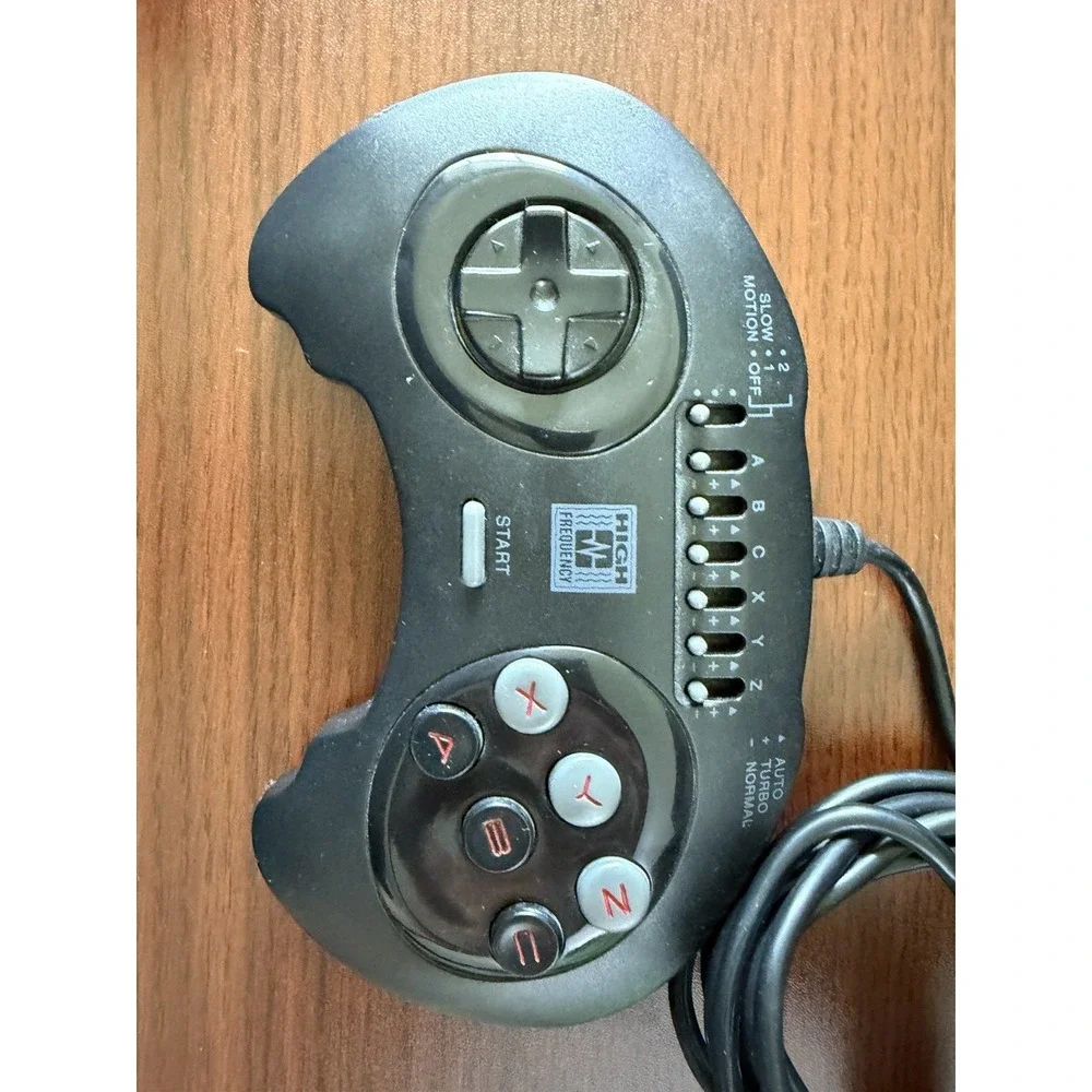 1995 High Frequency SEGA‎ Genesis Control Pad Turbo Fire Controller